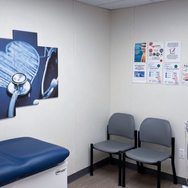 CHCSCT Family Health Center at Elgin Interior and Exterior Images