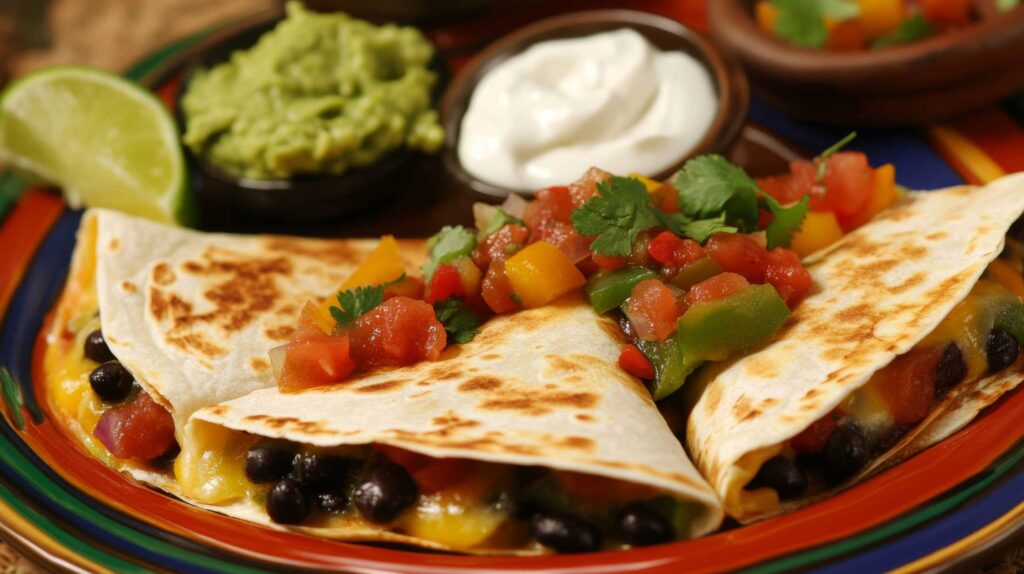 heart healthy recipe black bean quesadilla