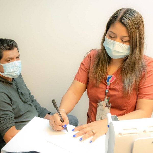 sick visit with nurse practitioner